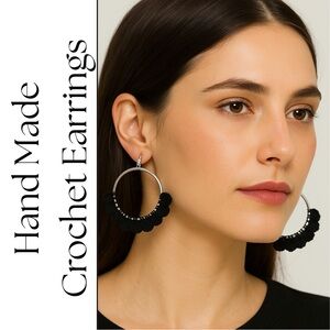 CROCHET | EARRINGS EMBROIDERED | EARRINGS | BOHEMIAN EARRINGS